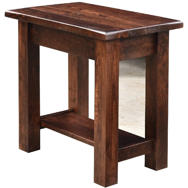 QW Amish Barn Floor Side Table