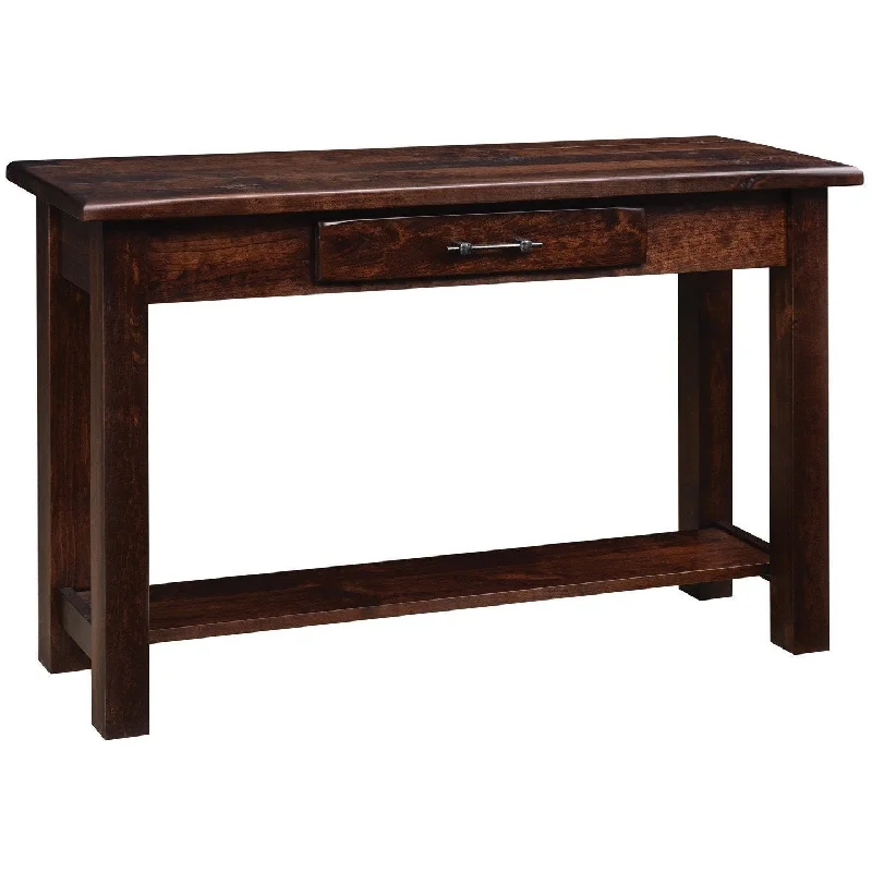 QW Amish Barn Floor Sofa Table