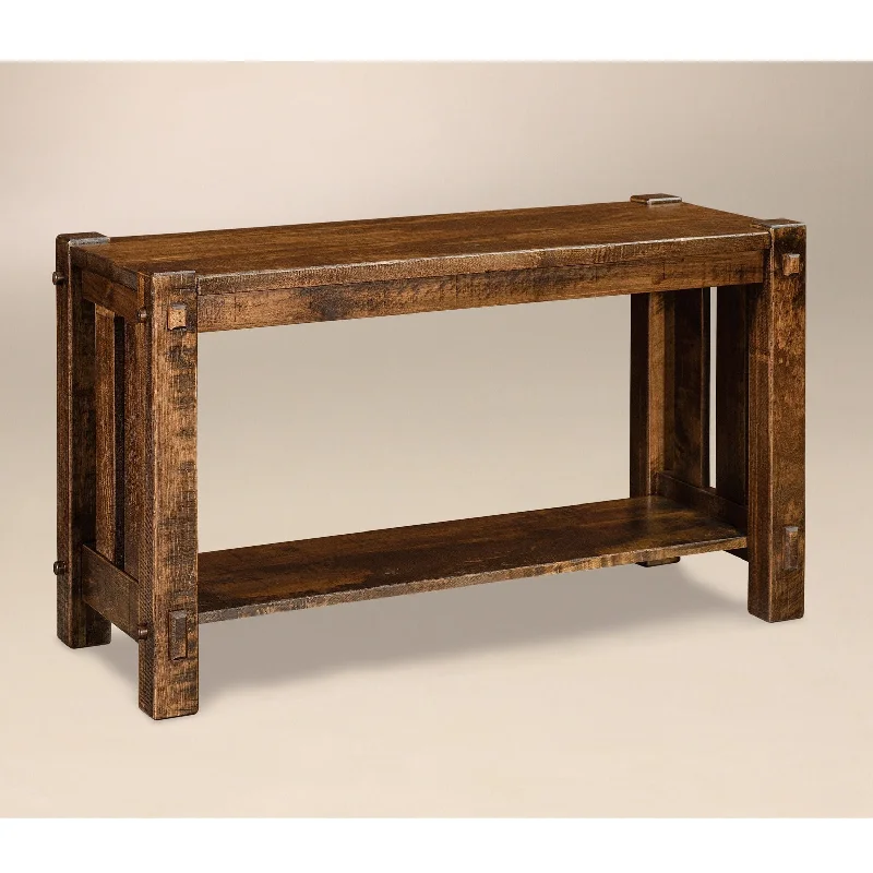 QW Amish Beaumont Sofa Table