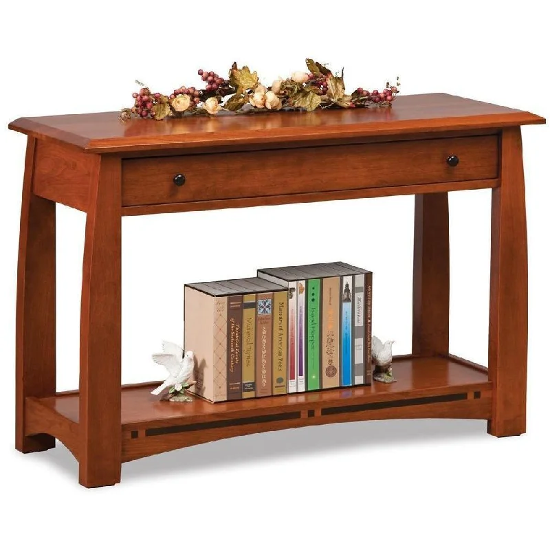 QW Amish Boulder Creek Sofa Table