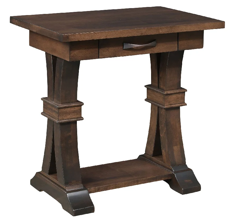 QW Amish Bowerstown Chairside End Table