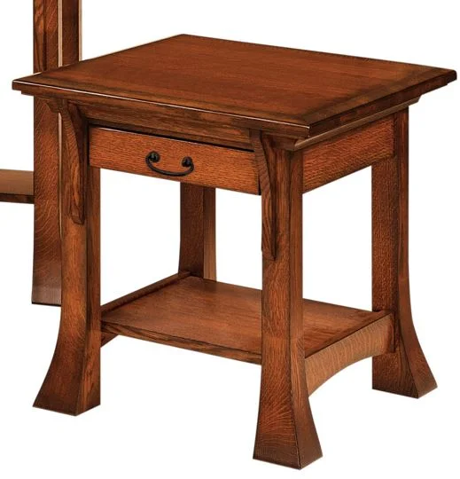 QW Amish Breckenridge End Table