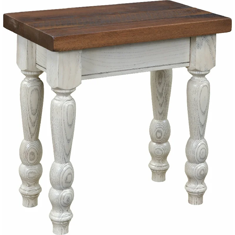 QW Amish Burlington Country Chair Side End Table