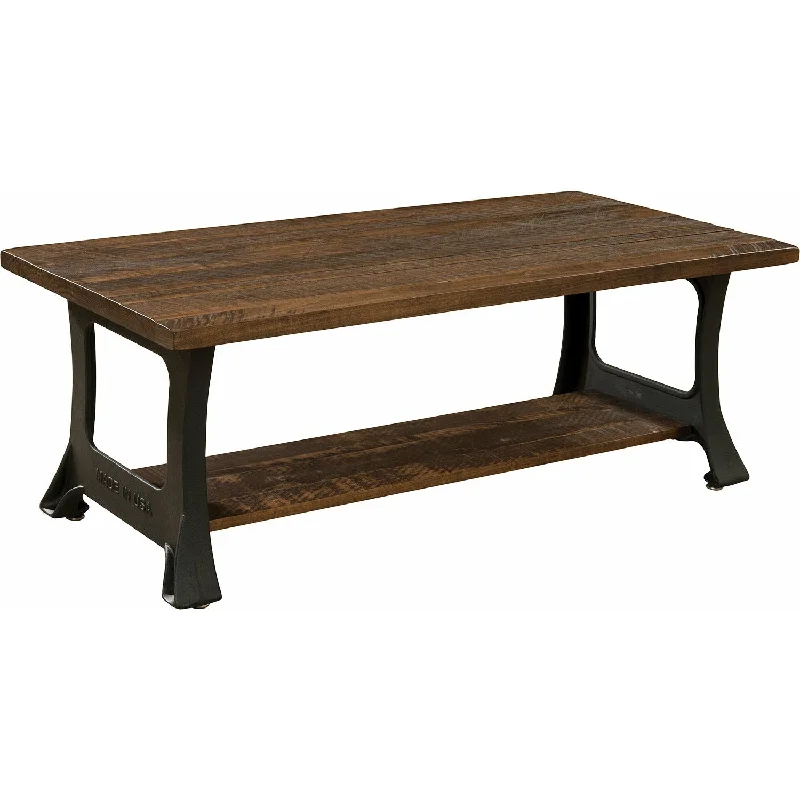 QW Amish Cast Iron Coffee Table