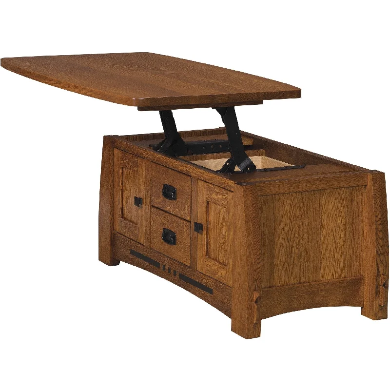 QW Amish Colebrook Coffee Table w/ Lift Lid