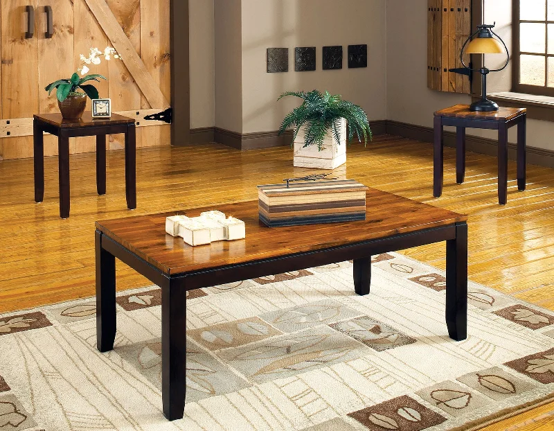 Abaco 3 Pack Set(Pack Includes Cocktail & 2 End Tables)