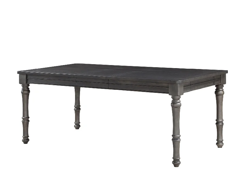 Linnett 64-80 inch Dining Table with 16 inch Leaf