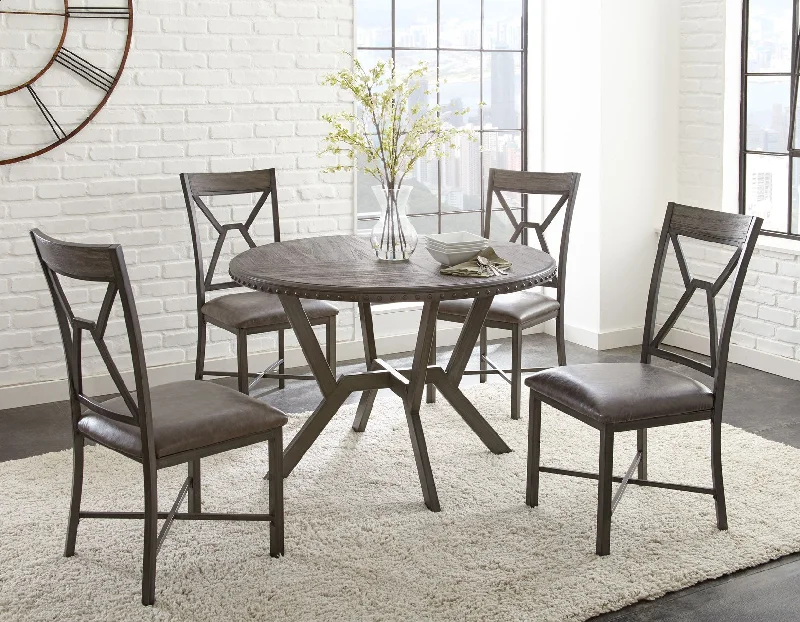 Alamo 5 Piece Set(Table & 4 Side Chairs)