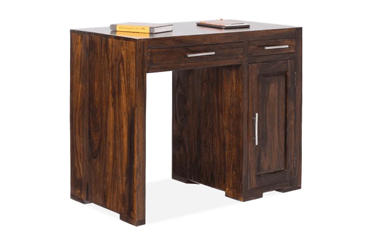 Solid Wood Cube Office Table