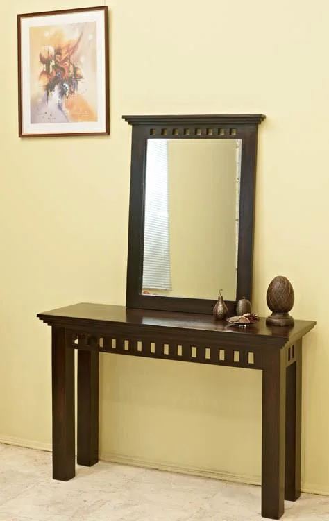 Solid Wood Kuber Console Table