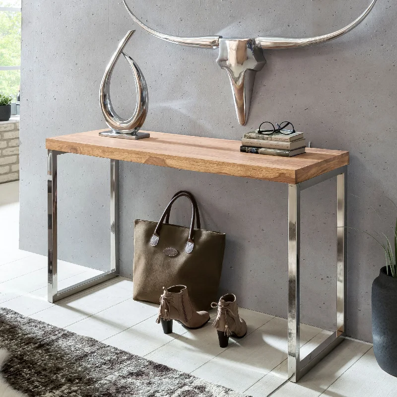 Solid Wood Shine Sheesham Console Table