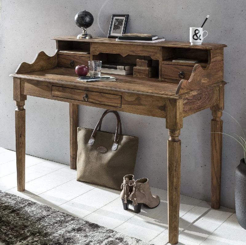 Solid Wood Jodhpur Writing Table