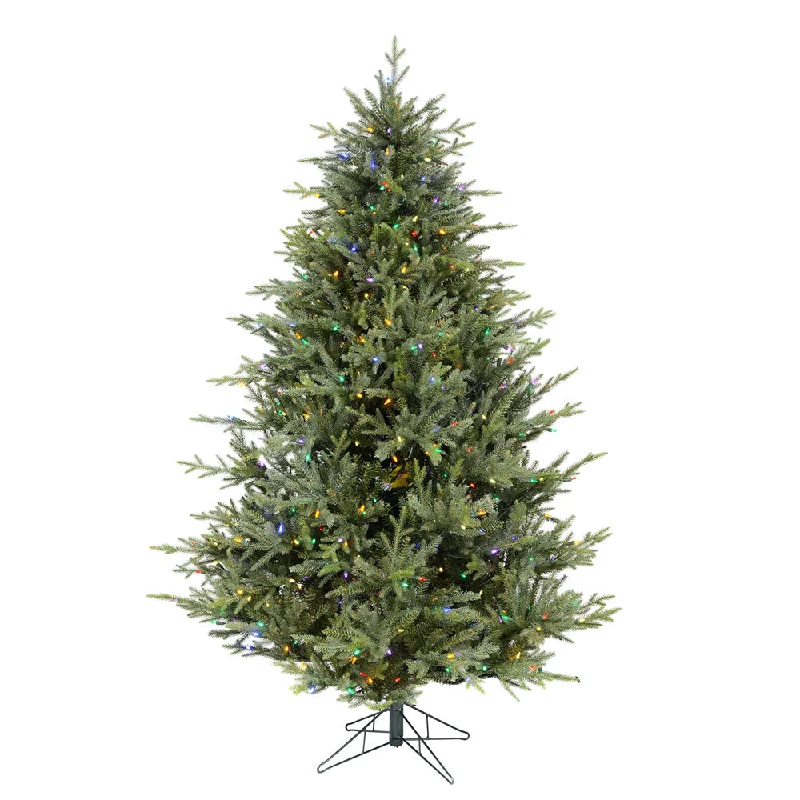 7.5' Itasca Fraser Artificial Christmas Tree 750  Dura-Lit® Colored LED Lights