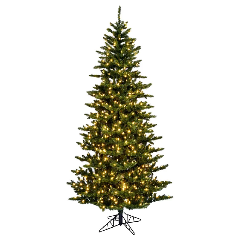 Vickerman 8.5' x 50" Slim Natural Fraser Fir Tree Warm White Dura-lit LED